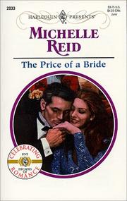 Cover of: Price Of A Bride by Michelle Reid