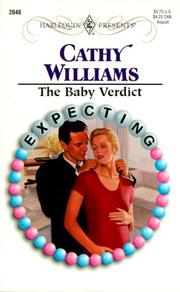 Cover of: Baby Verdict (Expecting) (Harlequin Presents, No. 2048) by Williams