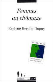 Cover of: Femmes au chômage. analyse et perspectives