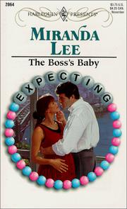 Cover of: The Boss's Baby by Miranda Lee