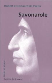 Cover of: Savonarole, ou, La république de droit divin
