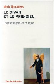 Cover of: Le divan et le prie-Dieu by Marie Romanens