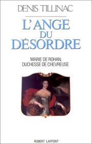 L' ange du désordre by Denis Tillinac