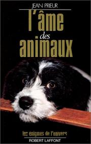Cover of: L' âme des animaux