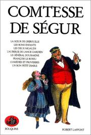 Cover of: Oeuvres de la Comtesse de Ségur, tome 2 by Sophie, comtesse de Ségur, Claudine Beaussant