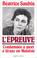 Cover of: L' épreuve