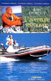 Cover of: L' aventure retrouvée