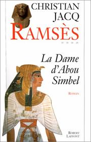 La dame d'Abou Simbel by Christian Jacq
