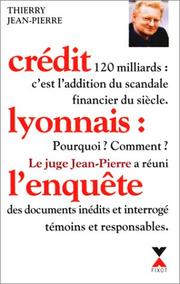 Cover of: Crédit lyonnais by Thierry Jean-Pierre