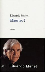Cover of: Maestro!: roman