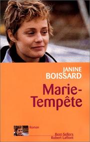 Cover of: Marie Tempête