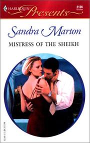 Cover of: Mistress of the Sheikh