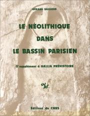 Cover of: Le Néolithique dans le Bassin parisien