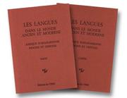 Cover of: Les Langues dans le monde ancien et moderne by ouvrage publié sous la direction de Jean Perrot.