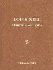 Cover of: Œuvres scientifiques de Louis Néel.