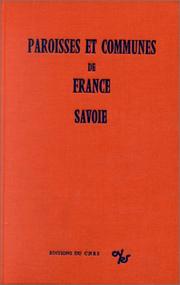 Cover of: Savoie