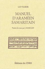 Manuel d'araméen samaritain by Leĭb Khaimovich Vilʹsker