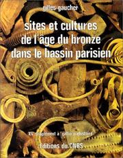 Sites et cultures de l'âge du Bronze dans le Bassin parisien by Gilles Gaucher