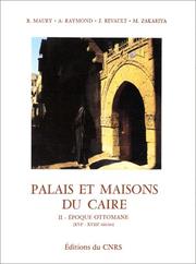 Cover of: Palais et maisons du Caire