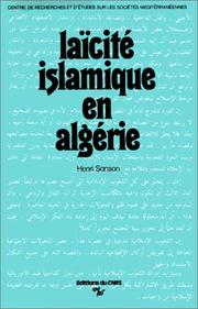 Cover of: Laïcité islamique en Algérie