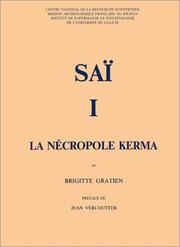 Cover of: Sai I: La necropole Kerma