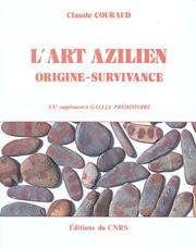 Cover of: L' art azilien by Claude Couraud