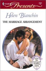 Cover of: The Marriage Arrangement