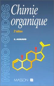 Cover of: Chimie organique