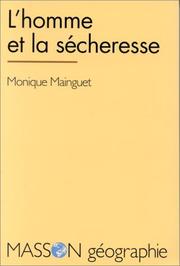 Cover of: L' homme et la sécheresse