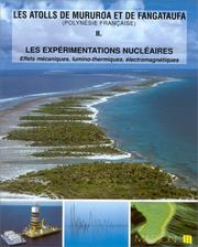 Cover of: Les atolls de Mururoa et de Fangataufa (Polynésie française). by 