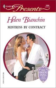 Cover of: Mistress By Contract