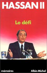 Cover of: Le defi: [memoires]
