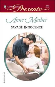 Cover of: Savage Innocence | Anne Mather