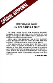 Cover of: Un cri dans la nuit by Mary Higgins Clark, Anne Damour