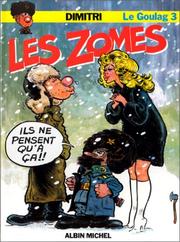 Cover of: Les zomes by Dimitri.