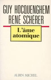 Cover of: L' âme atomique: pour une esthétique d'ère nucléaire