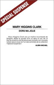 Cover of: Dors ma jolie by Mary Higgins Clark, Anne Damour