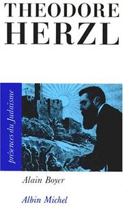 Cover of: Théodore Herzl