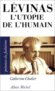 Cover of: Lévinas by Catherine Chalier