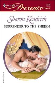 Cover of: Surrender To The Sheikh (London'S Most Eligible Playboys)