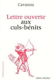 Cover of: Lettre ouverte aux culs-bénits