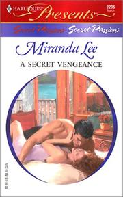 Cover of: A Secret Vengeance
