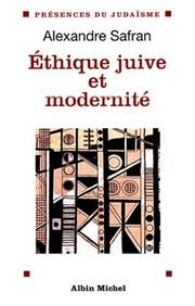 Cover of: Ethique juive et modernité