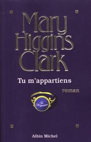 Cover of: Tu m'appartiens