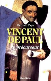 Cover of: Vincent de Paul by Bernard Pujo