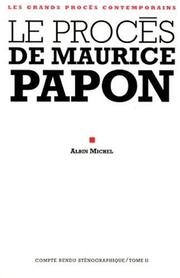 Le procès de Maurice Papon