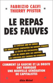 Cover of: Le repas des fauves