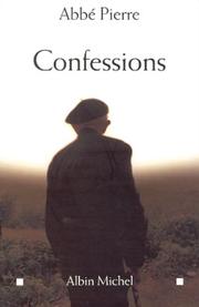 Cover of: Confessions by Pierre abbé.