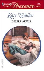 Cover of: Desert Affair by Kate Walker