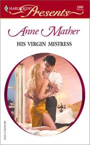 Cover of: His Virgin Mistress by Anne Mather